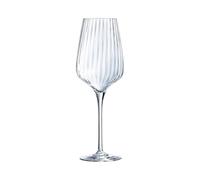 Chef & Sommelier Set de 6 copas de vino Symetrie de krysta 45 cl | Transparente, Krysta, formato alto, acabado con relieve, 45 cl, 6 piezas, apto para frigorífico