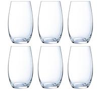 Chef & Sommelier Set de 6 vasos altos Primary de krysta 40 cl | Transparente, Krysta, formato alto, acabado brillo, 6 piezas