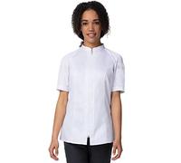 Chef Works Chaqueta de chef Arcadia para mujer, Blanco, M