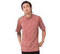Chef Works Chaqueta de chef BCSZ009BRIXL para hombre, ladrillo, XL