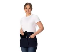 Chef Works Delantal unisex para adultos, azul marino, talla única