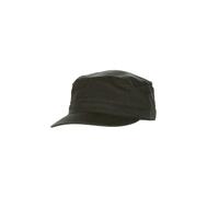 Chef Works Gorra militar unisex, color negro, talla única
