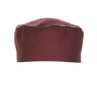 Chef Works Gorro de Cocinero Unisex Cool Vent, Merlot, S/M