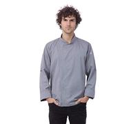 Chef Works Hartford Chef Coat Chaqueta, Gris, L para Hombre