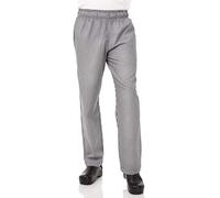 Chef Works Essential Baggy Chef Pants Pantalones, Comprobación pequeña, 5XL para Hombre