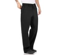 Chef Works - PNS Pin Stripe pantalones de la serie profesional, negro, XXXL