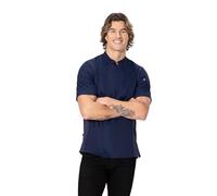 Chef Works Springfield Chef Coat Abrigo, Azul Marino, XXL para Hombre