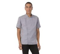 Chef Works Springfield Chef Coat Chaqueta, Gris, L para Hombre