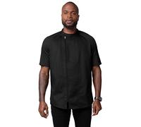 Chef Works Varkala Chef Coat Abrigo, Negro, M para Hombre