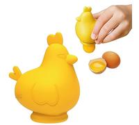 Chefclub Kids - Separador de Huevo para Niños - Separa Yema y Clara - Silicona de Calidad Alimentaria sin BPA - Utensilio de Cocina Infantil - Aprender Cocinando - Desde 4 Años