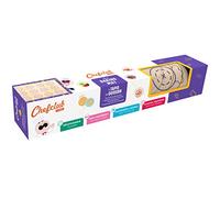Chefclub Kids - Tapete de silicona para hornear 30x40 cm - Antiadherente, reutilizable y sin BPA - Gráficos divertidos para macarons, galletas y pizzas - Apto para lavavajillas - A partir de 4 años
