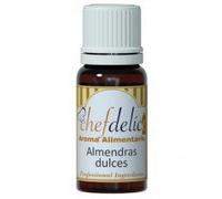 Chefdelice Chefdelice Aroma Concentrado Para Glaseados, Helados, Horneados Y Cremas Sabor Almendras Dulces, 10Ml Chefdelice 21 g