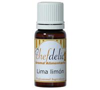 Chefdelice Chefdelice Aroma Concentrado Para Glaseados, Helados, Horneados Y Cremas Sabor Lima Limón, 10Ml Chefdelice 21 g