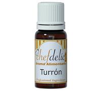 Chefdelice Chefdelice Aroma Concentrado Para Glaseados, Helados, Horneados Y Cremas Sabor Turrón, 10Ml Chefdelice 21 g