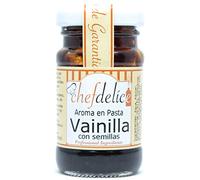 Chefdelice Chefdelice Aroma En Pasta Emulsión Concentrado Para Glaseados, Helados, Horneados Y Cremas Sabor Vainilla, 50G Chefdelice 50 g