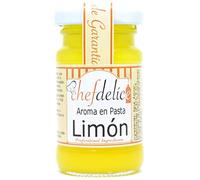 Chefdelice Chefdelice Aroma En Pasta Emulsión Concentrado Para Glaseados, Helados, Horneados Y Cremas Sabor Limón, 50G Chefdelice 50 g