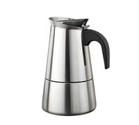 Cheffinger Cafetera italiana inox 12 tazas compatible inducción, Plata