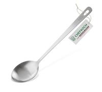 Chefkoch Cuchara de servir - Ideal para servir guarniciones, acero inoxidable con aspecto mate - Cuchara de cocina apta para lavavajillas