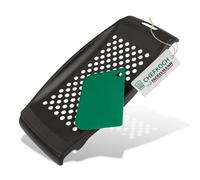 Chefkoch Rallador de Spaetzle Con Rascador - Dos Partes en Gris/Verde - Ideal Para Albóndigas - Prensa Para Prensar Fácilmente