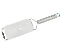 Chefkoch trifft Fackelmann - Rallador de acero inoxidable premium para rallar finamente jengibre, nuez moscada, parmesano y chocolate, apto para lavavajillas