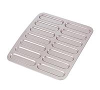 CHEFMADE Pastel torta de Pan, Mini galletas Eclair antiadherentes de 14 cavidades para hornear para hornear en el horno (oro champán)