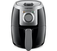 Chefman TurboFry 2 Litre Small Air Fryer, Compact Size, Easy-Set 60-Minute Timer for Fast and Healthy Cooking, Make French Fries, Chicken, Meat, Fish, Vegetables, Nonstick Dishwasher-Safe Parts, Black
