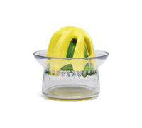 Chef'n - Exprimidor Manual 2 en 1 para Cítricos, Vaso Medidor para Zumos de Naranja y de Limón, 9 x 8 cm