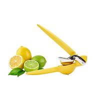 Chef'n PalmZester Zester de Limón del Tamaño de la Palma de la Mano, Rallador y Prensador de Cítricos de Mano, Apto para Lavavajillas, 9 x 7,5 x 4 cm, Verde