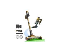 CHEFREE Aspiradora sin Cable Potente, 48Kpa/ 50Minutos, Escoba Aspirador Ligero con Cepillo Antienredos, Filtración de 5 Etapas, Ideal para Alfombra, Mascotas, Coche