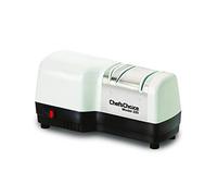 CHEF'S CHOICE 220 afilador de Cuchillos eléctrico, Plástico, Negro, Blanco y Plata