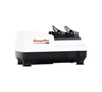 Chef's Choice 500 Scissorpro - Afilador eléctrico profesional con afilador de diamante, guías de ángulo precisas para ayudar a reparar y restaurar las cuchillas para tijeras diestras y zurdas, color