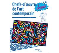 Chefs-d'oeuvre de l'art contemporain à colorier