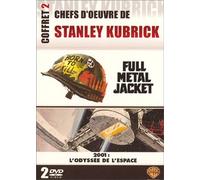 Chefs-d'oeuvre de Stanley Kubrick - Coffret 2 - Full Metal Jacket + 2001 : l'odyssée de l'espace [Francia] [DVD]