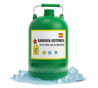 CHEFZOCO Garrafa Isotérmica, Bidón térmico, Triple Capa Aislante, Apto Para Líquidos Fríos y Calientes, Apto para trabajo, agricultura, construcción y actividades al aire libre, Capacidad 2 Litros