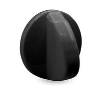 CHEFZOCO Manija perilla mando para Horno Teka, Perilla placa de vitrocerámica Teka, Perillas de Cocina Teka, Manija cocina de gas Teka, Eje 5.5 mm, Diámetro 42 mm, Color Negro, 1 unidad