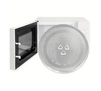 CHEFZOCO Plato Microondas Universal 288 mm Diámetro, Plato Giratorio Microondas de cristal, Código Original DE74-20102D para Samsung 49006625 para Candy, 3 Fijadores, 288 mm Diámetro