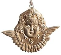 Chehoma Ex-Voto - Lámpara colgante (11 cm, 13 cm), diseño de ángel martillado