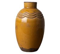 Chehoma - Jarrón de mostaza (15 x 9 cm)
