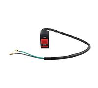 Chelhead - Interruptor de manillar para moto o bicicleta, 1 unidad, para manillar de 22 mm, 2 hilos