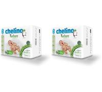 Chelino Nature, Cambiador infantil, 60x60, 25 unidades. (Paquete de 2)