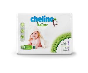 Chelino Nature Pañal Infantil Talla 3 (4-10 kg), 216 Pañales
