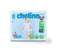 Chelino Pañal infantil, Blanco, Talla 6 (Paquete de 162)