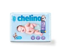 Chelino Pañal infantil Talla 3 (4-10kg), 36 Unidades ( Paquete de 1)