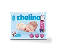 Chelino Pañales infantiles Talla 2 (3-6 kg), 168 Pañales
