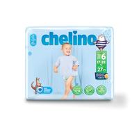 Chelino Unisex Junior Pañal Infantil, Neutro, Talla 6 (Paquete de 27)