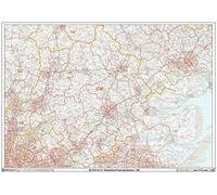 Chelmsford - CM - Mapa Postal de pared - Papel