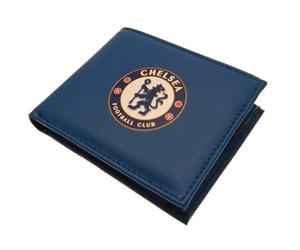 Chelsea FC - Cartera Diseño Escudo de PU Polipiel (Talla Única) (Azul, Blanco, Rojo)