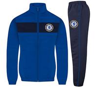 Chelsea FC - Chándal oficial para niño - Chaqueta y pantalón largos - Azul real - 12-13 años