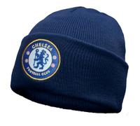 Chelsea FC - Gorro básico Oficial de Punto - Azul Marino
