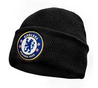 Chelsea FC - Gorro básico Oficial de Punto - Negro